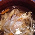 ｓｒｋ's cooksnap of when they made 白だしお吸い物♪.