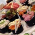 jour✧'s cooksnap of when they made お刺身パックｄｅお手軽手毬寿司.