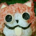 たけなお☆'s cooksnap of when they made キャラ弁☆妖怪ウォッチ・ジバニャン！鮭で.