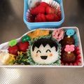 メグままさん's cooksnap of when they made 可愛いくなる、顔おにぎり!.