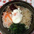 桃華0408's cooksnap of when they made 簡単美味しいビビンバ丼.