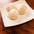 fukuriku's cooksnap of when they made 超お手軽！スノーボールクッキー.