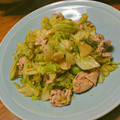 mokun's cooksnap of when they made 簡単★キャベツと豚肉の酒蒸し.