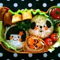 めいぶー★'s cooksnap of when they made キャラ弁☆わんこ弁当.