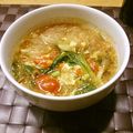 HIDEAKIRA's cooksnap of when they made トマトとレタスの卵スープ.