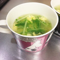 おさるのショーン's cooksnap of when they made 新タマネギと水菜の玉子スープ.