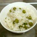 くろうさこ's cooksnap of when they made グリンピースとしらすのご飯.