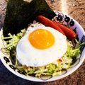 ぶ〜こ♡'s cooksnap of when they made よつばと！のソーセージ丼！.