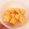 butter314's cooksnap of when they made ❤️さつまいもだんご❤️幼児食・離乳食.