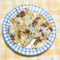 かふぇmomo's cooksnap of when they made 餃子チーズ乗せ.
