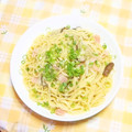 かふぇmomo's cooksnap of when they made 我が家の和風きのこパスタ♪.