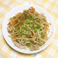 かふぇmomo's cooksnap of when they made もやしと豚の炒めもの.