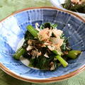 まる母's cooksnap of when they made ほうれん草と海苔つくだ煮の和え物.