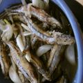 はるみずゆんゆ's cooksnap of when they made きびなごの南蛮漬け.