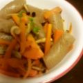 サトモユリア's cooksnap of when they made こんにゃくと人参の炒め物.