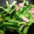 lilmama231's cooksnap of when they made 小松菜のにんにく炒め.
