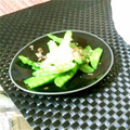 ネコたぬき's cooksnap of when they made 絹さやのお浸し.