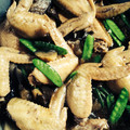 あらぱんだ。's cooksnap of when they made 超簡単。手羽先と大根、蓮根の甘辛煮.