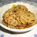 たかこっぷ's cooksnap of when they made レンコンの南蛮きんぴら.