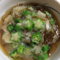 きょうこ0507's cooksnap of when they made オクラともずくのおろし和え.