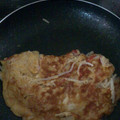 ぷるみき's cooksnap of when they made 節約☆もやしとカニカマの玉子焼き.