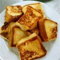 Ma＊Chan's cooksnap of when they made カリッ！フワッ！フレンチトースト☆.