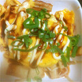 リノサク's cooksnap of when they made 節約☆ちくわともやしのとんぺい焼き風.