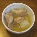 tamachacha's cooksnap of when they made シャトルシェフで手羽元と大根のスープ.