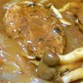 nyachi33's cooksnap of when they made 超簡単!!失敗知らずの煮込みハンバーグ.