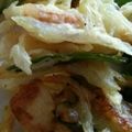 みっくママ's cooksnap of when they made 春の幸せ✿絹サヤと新タマ๑かき揚げ♪.
