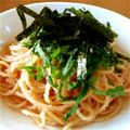 北斗7's cooksnap of when they made ほっこりカフェ　簡単美味しいたらこパスタ.