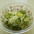 トナボン's cooksnap of when they made かぶ＆キュウリの　♪　ごま酢和え　.