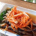 ryoko5's cooksnap of when they made ししゃもで南蛮漬け ｡°.