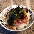 ぶ〜こ♡'s cooksnap of when they made びんとろマグロは迷わず漬け丼.