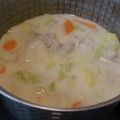 アリマ's cooksnap of when they made （写真有）ルーもお手製、簡単！クリームチキンシチュー.
