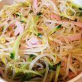 99tako's cooksnap of when they made 3分クッキング！もやしとキュウリの酢の物.