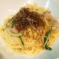 晴れ女☆夏女's cooksnap of when they made 鶏肉・水菜のコンソメ’スパゲッティ♪♪.