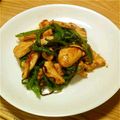 明日鍵's cooksnap of when they made 塩麹で！柔らか鶏むね肉の旨味炒め.