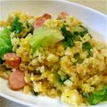 koko429's cooksnap of when they made レタスチャーハン.