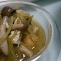 *neige*'s cooksnap of when they made ミツバとシイタケの煮浸し.