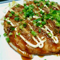 ともとものもぐもぐ's cooksnap of when they made キャベツとちくわの卵焼き☆お好み焼き風.