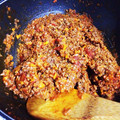 ぽんぽこといっしょ's cooksnap of when they made 【簡単】ミートソーススパゲティ.