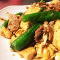 shantiiiii's cooksnap of when they made この苦味が美味い＊しし唐のチャンプルー.