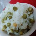 ★Non★★'s cooksnap of when they made グリーンピースご飯（豆ご飯）.
