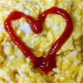 なんもも's cooksnap of when they made 冷ご飯と玉ねぎでお手軽オムライス.