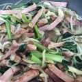 ゆこゆっこ's cooksnap of when they made ボンレスハムとチンゲン菜の中華風野菜炒め.