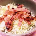 nachay⑅'s cooksnap of when they made 春キャベツとベーコンの簡単サラダ.