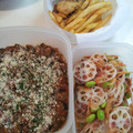 kinoko86's cooksnap of when they made れんこんと桜えびと枝豆の梅かか和え.