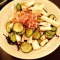marumaro12's cooksnap of when they made 夏のサラダ★サッパリ梅昆布和え.