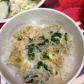 紅茶とチーズケーキ's cooksnap of when they made シラスの玉子とじ.